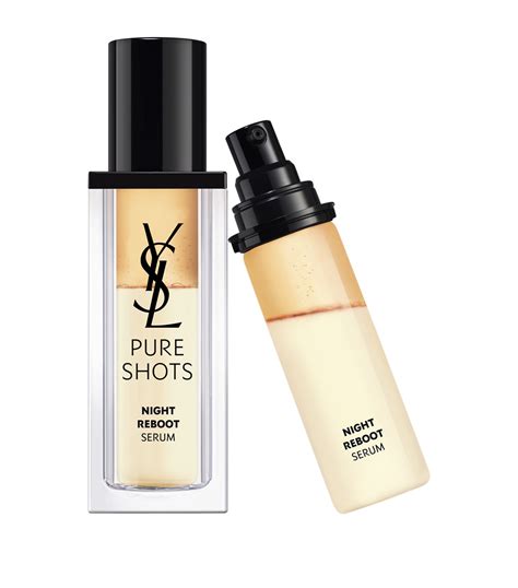 ysl pure shots night reboot serum reviews|pure shots lines away serum.